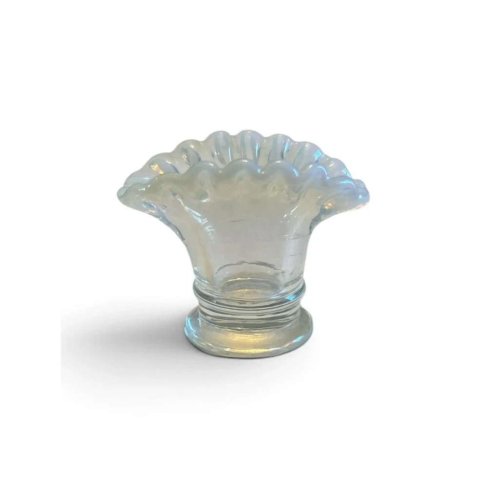Fenton Vintage Clear Opalescent 2